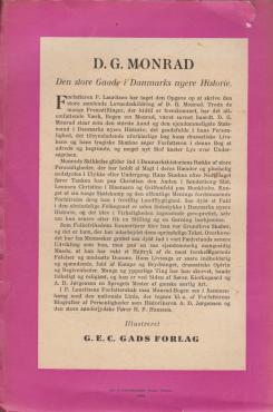 D.G.Monrad - Gundlovens skaber og folkefrihedens bannerfører (2 bind)