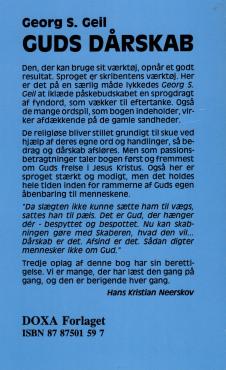 Guds dårskab (som ny) (1995)