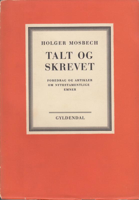 Talt og skrevet