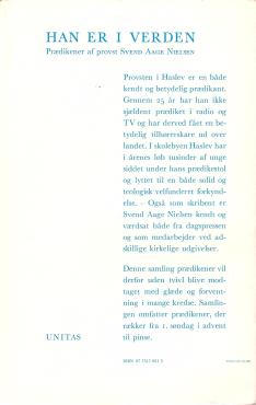 Han er i verden.