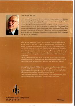 Teologen Carl Fr. Wisløff (som ny)