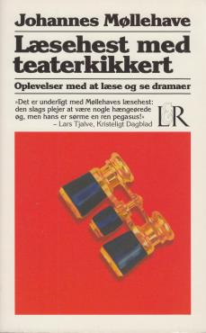 Læsehest med teaterkikkert