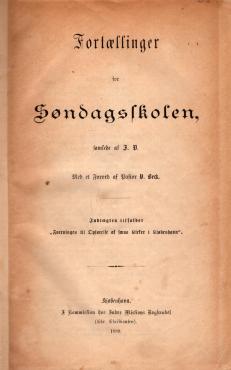 Fortællinger for søndagsskolen (1889)