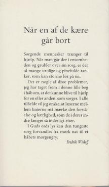 Når en af de kære går bort