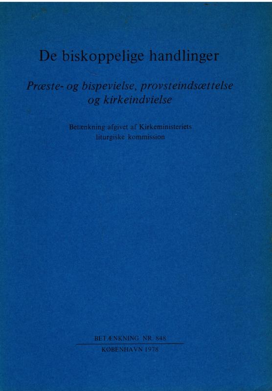 De biskoppelige handlinger