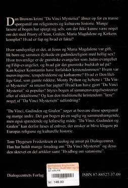 Da Vinci, Gudinden og Gralen