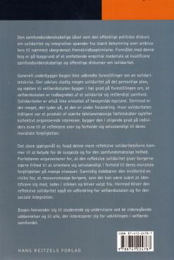 Modernitet velfærd og solidaritet (som ny bog)
