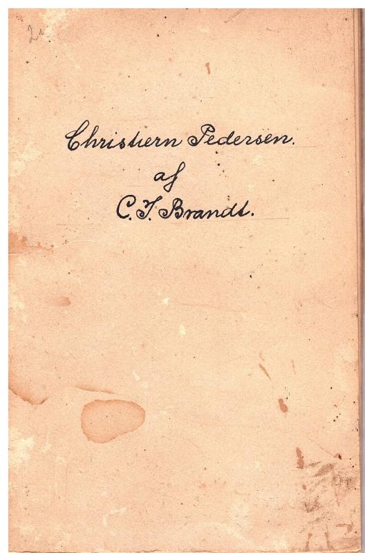 Christiern Pedersen (foredrag i studenterforeningen) (1879) ¤