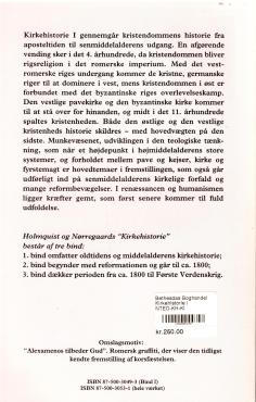 Kirkehistorie (Bind I, Oldtid og Middelalder) (som ny)