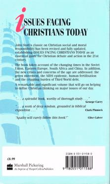 Issues Facing Christians Today