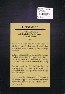 Helig glöd (som ny)