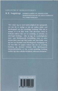 Kierkegaards og Heideggers eksistensanalyse og dens forhold til forkyndelsen (som ny)