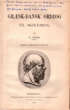 Græsk-Dansk ordbog (1866)