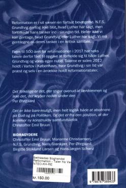 Reformation (som ny bog) Taler fra Vartov