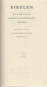 Bibelen (1931/1948) (som ny) med sideregister