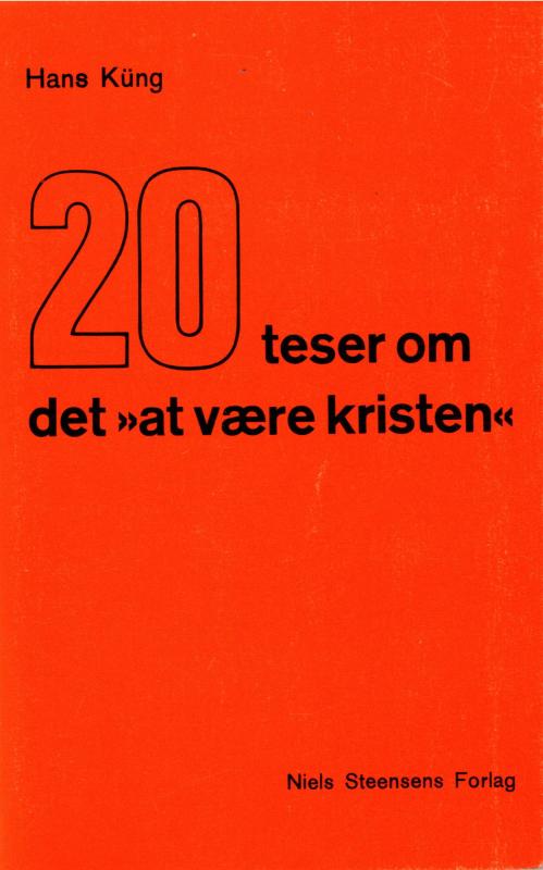 20 teser om det "at være kristen"