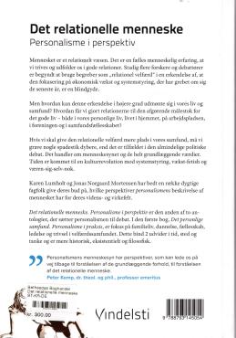 De relationelle menneske. Personalisme i perspektiv (som ny)