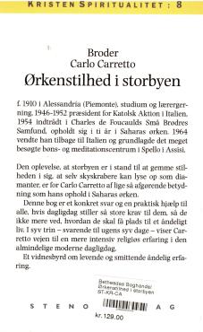 Ørkenstilhed i storbyen (som ny)