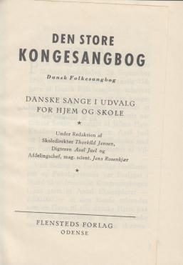 Den store Kongesangbog - Dansk folkesangbog