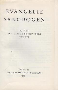 Evangelie Sangbogen (1965)