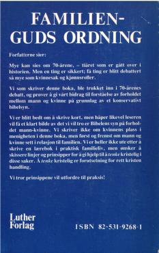 Familien-Guds ordning