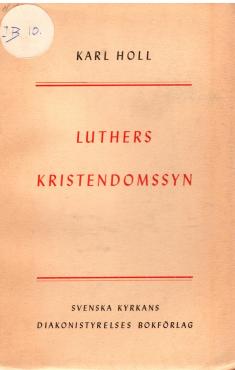 Luthers kristendomssyn