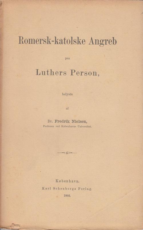 Romersk-katolsk angreb på Luthers person (1893)
