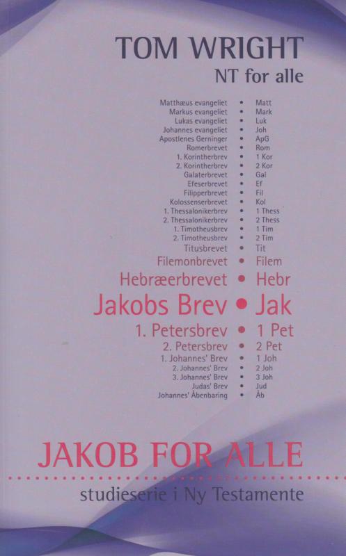 NT for alle. Jakob for alle (ny bog)