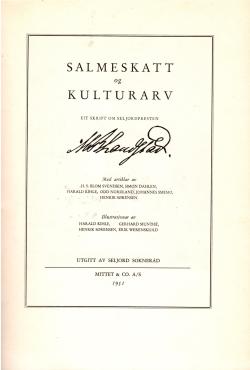 Salmeskatt og kulturarv