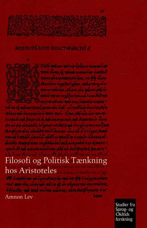 Filosofi og Politisk Tænkning hos Aristoteles (som ny bog)