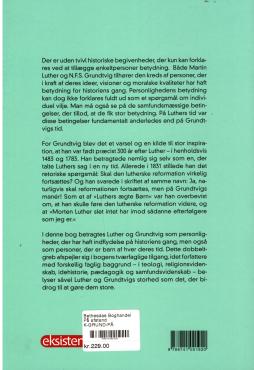 På afstand (som ny bog) forskydninger mellem Grundtvig og Luther