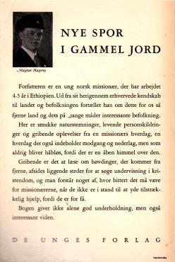 Nye spor i gammel jord