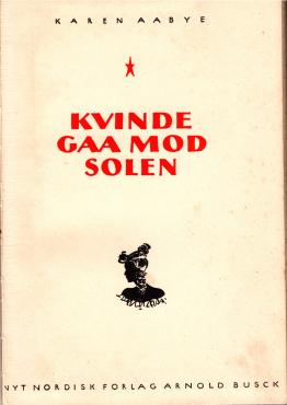 Kvinde gå mod solen