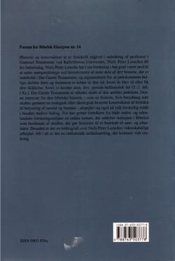 Historie og konstruktion (som ny bog) Festskrift til Niels Peter Lemche i anledning ag 60 års fødselsdagen en 6. september 2005