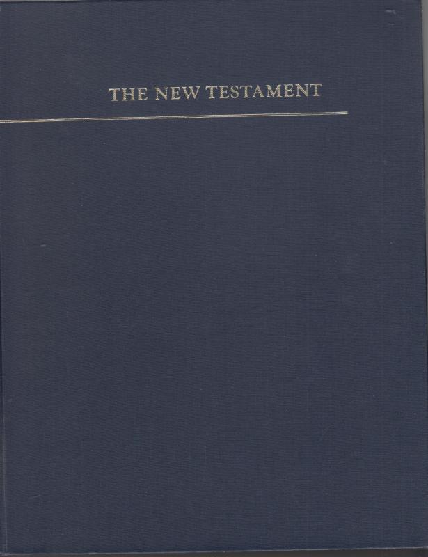 The New Testament: Greek and English