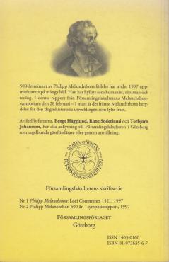 Philpp Melanchthon 500 år 1497-1997