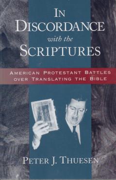 In Discordance with the Scriptures
