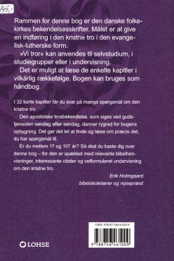 Vi tror - Den evangelisk-lutherske tro