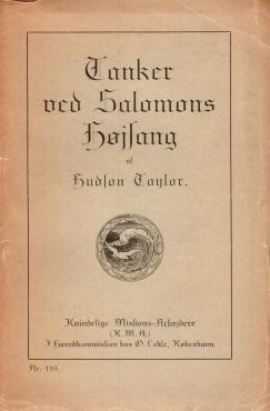 Tanker ved Salomons Højsang