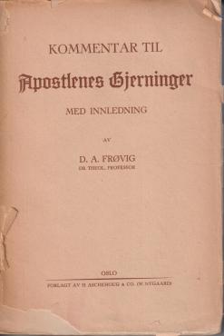 Kommentar til Apostlenes Gjerninger