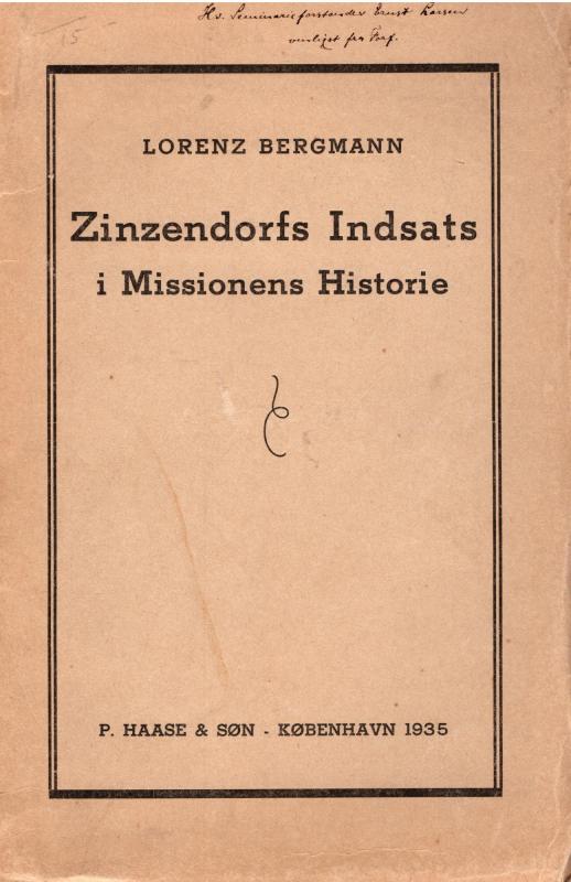 Zinzendorfs indsats i missionens historie