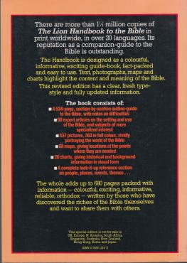 The Lion Handbook to the Bible: Special Edition