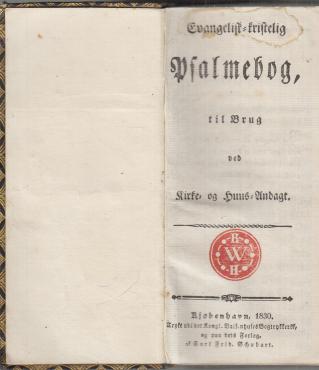 Evangelisk-christelig psalmebog (1830) ¤