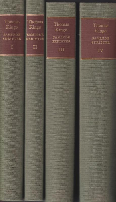 Thomas Kingo, Samlede Skrifter, 7 bind