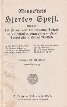 Menneskets hjertes spejl (1926)