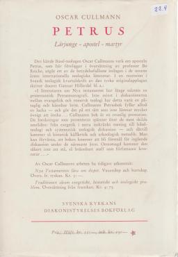 Petrus: Lärjunge - apostel - martyr