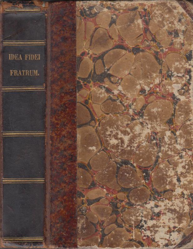 Idea Fidei Fratrum, 1783