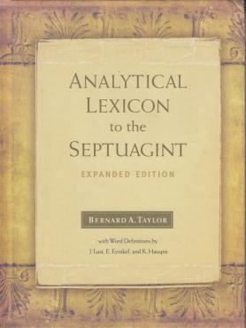Analytical Lexicon to the Septuagint (Ny bog)