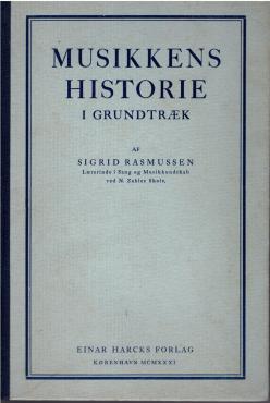 Musikkens historie i grundtræk