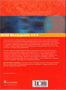 The Saraments: SCM Studyguide (Ny bog)